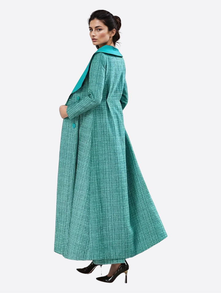 S2 26 Look 45 Maxi Coat Dress
