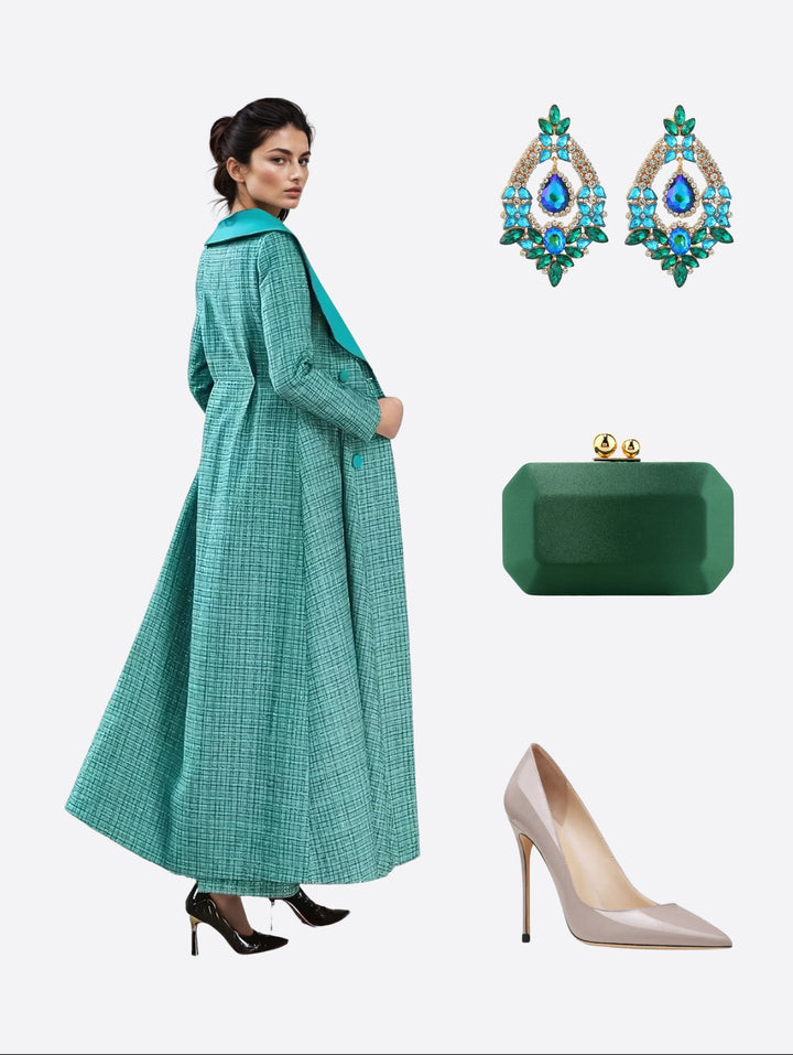 S2 26 Look 45 Maxi Coat Dress