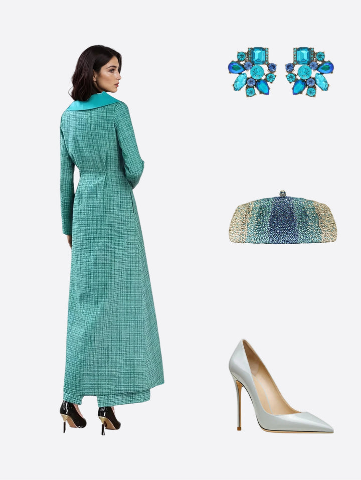 S2 26 Look 45 Maxi Coat Dress