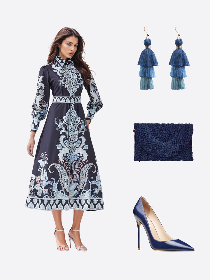 S2 26 Look 58 Midi Dress