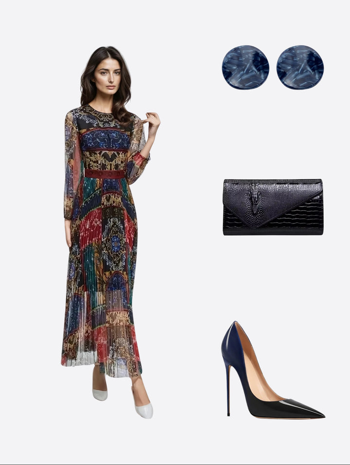 S2 26 Look 60 Maxi Dress