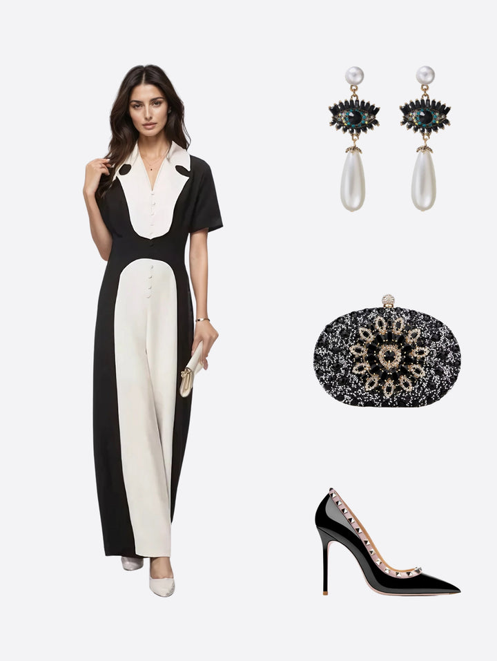 S2 26 Look 77 Maxi Jumpsuit Dress