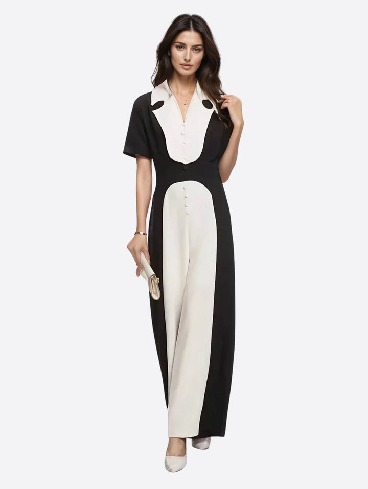 S2 26 Look 77 Maxi Jumpsuit Dress