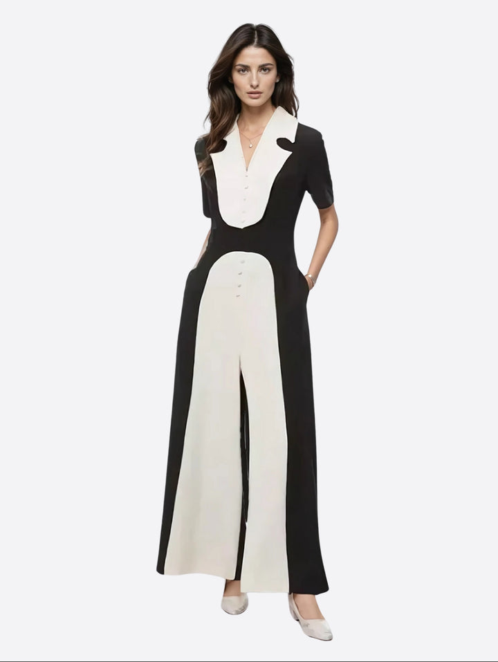 S2 26 Look 77 Maxi Jumpsuit Dress