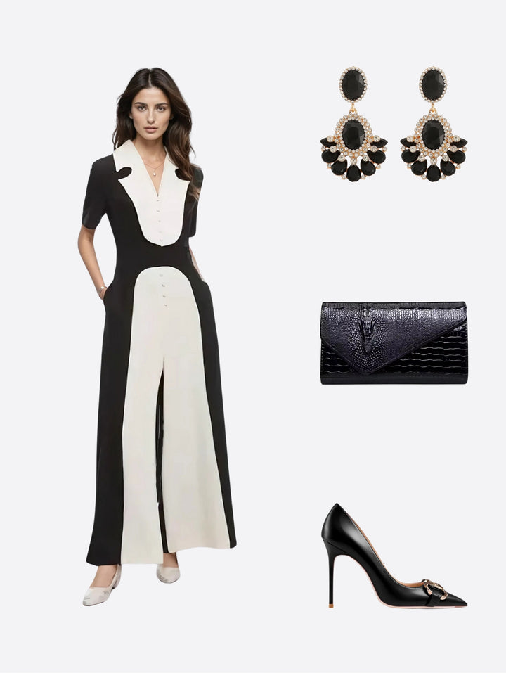 S2 26 Look 77 Maxi Jumpsuit Dress