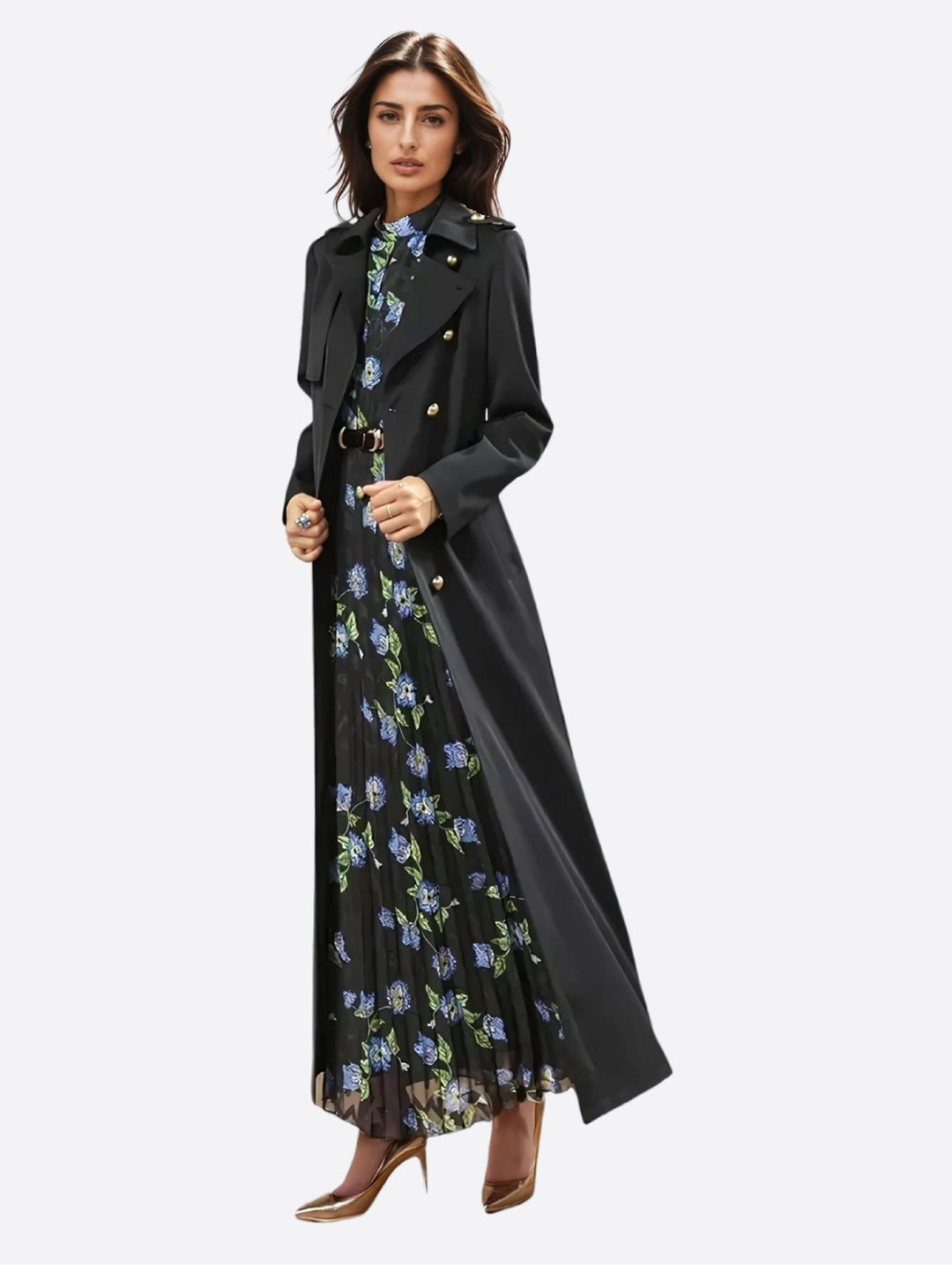 S3 26 Look 88 Coat Maxi Dress