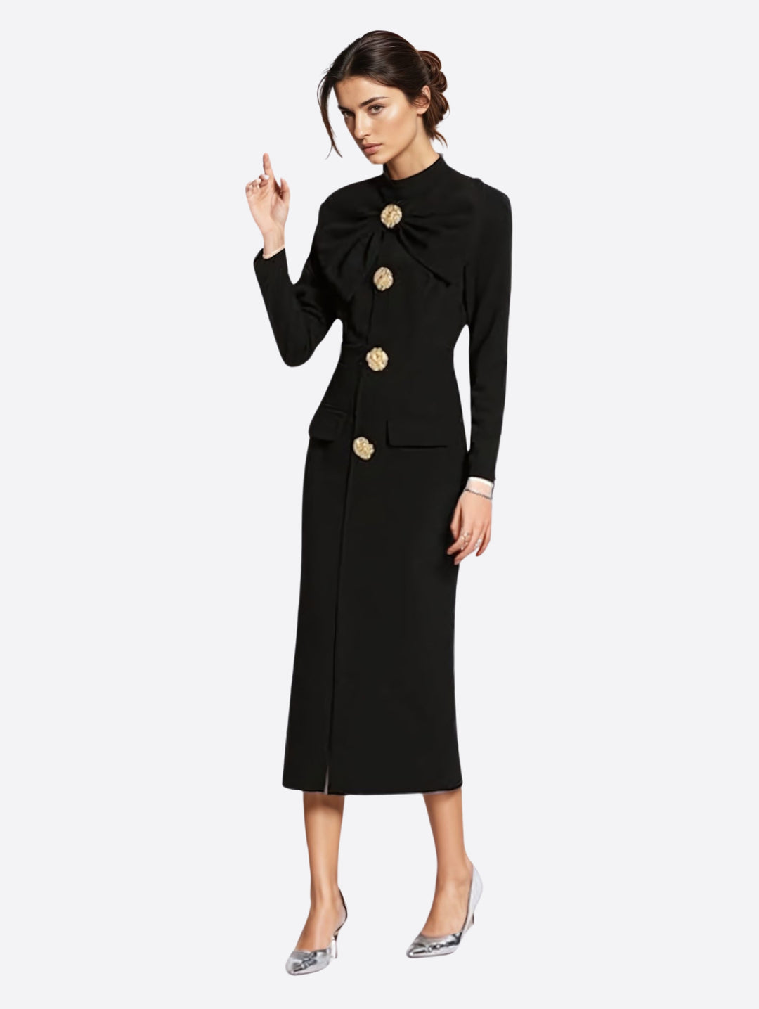 S3 26 Look 89 Calf Dress