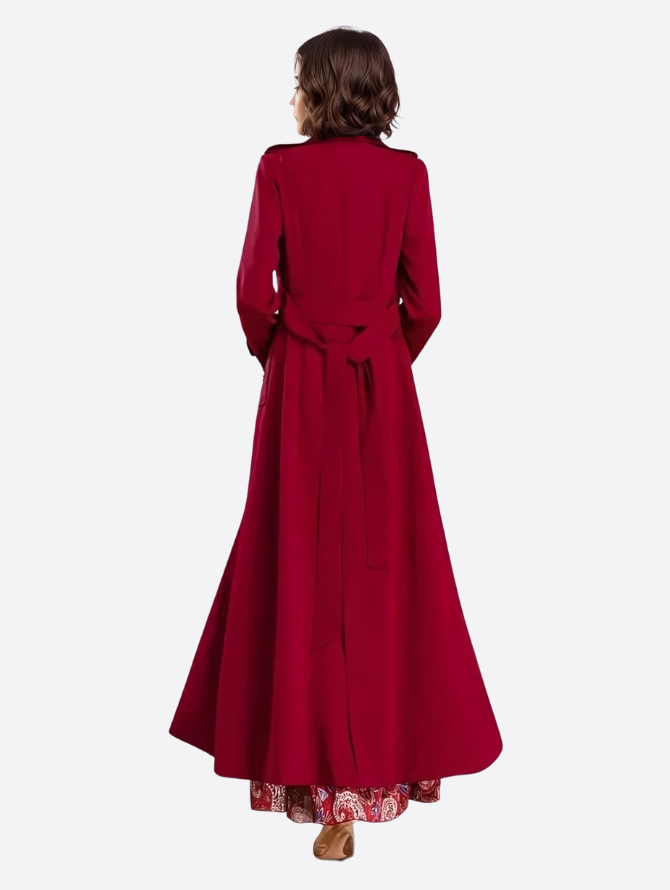 S2 26 Look 11 Maxi Coat Dress