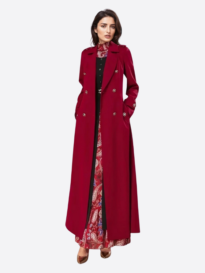 S2 26 Look 11 Maxi Coat Dress