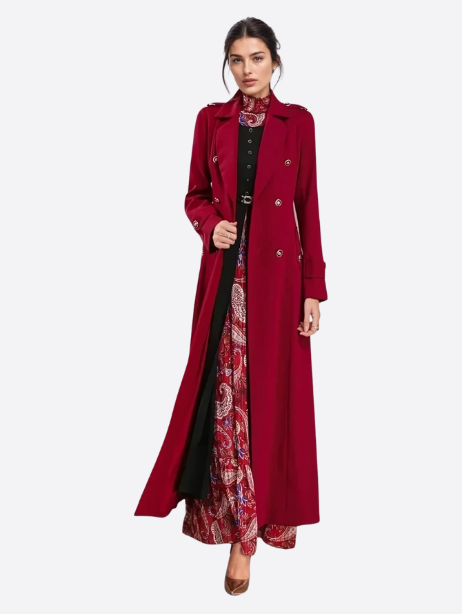 S2 26 Look 11 Maxi Coat Dress