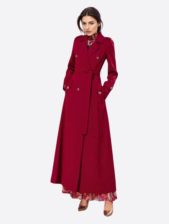 S2 26 Look 11 Maxi Coat Dress