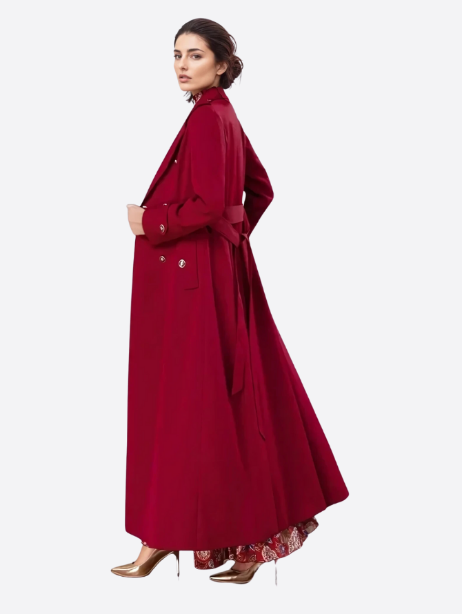 S2 26 Look 11 Maxi Coat Dress
