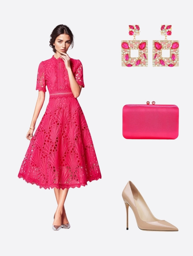 S4 24 Look 15 Calf & Midi Dress