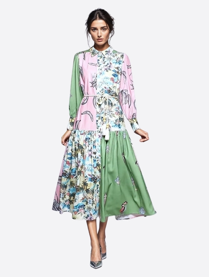S1 25 Look 23 Calf & Midi Dress