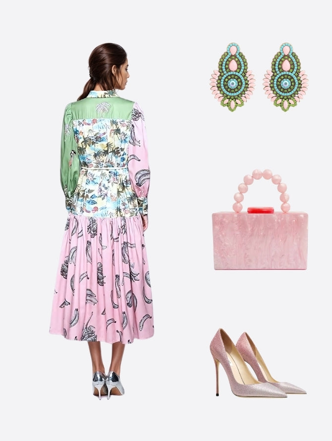 S1 25 Look 23 Calf & Midi Dress