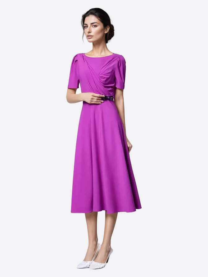 S3 26 Look 61 Calf Dress