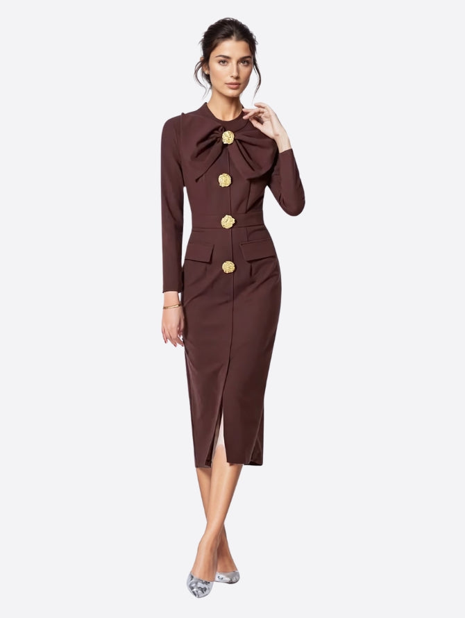 S3 26 Look 65 Calf Dress