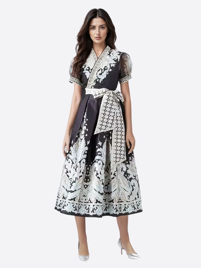 S2 26 Look 69 Midi Dress