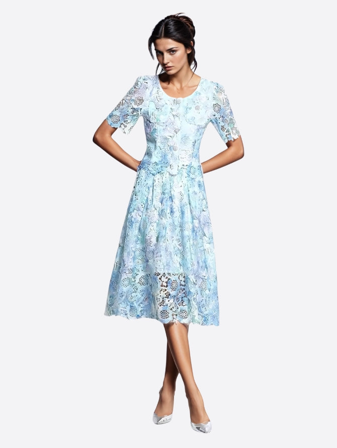 S4 26 Look 75 Calf Dress - Epitome Luxury Midi Dress | Life is a Party