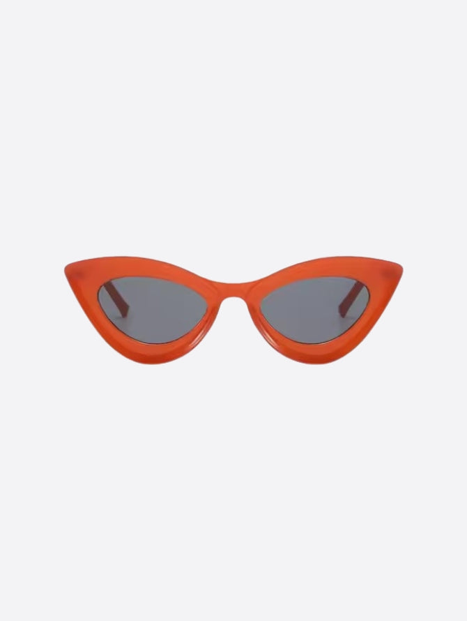 Red Cat-Eye Sunglasses