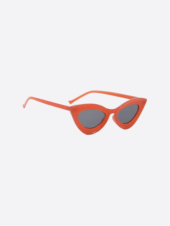 Red Cat-Eye Sunglasses