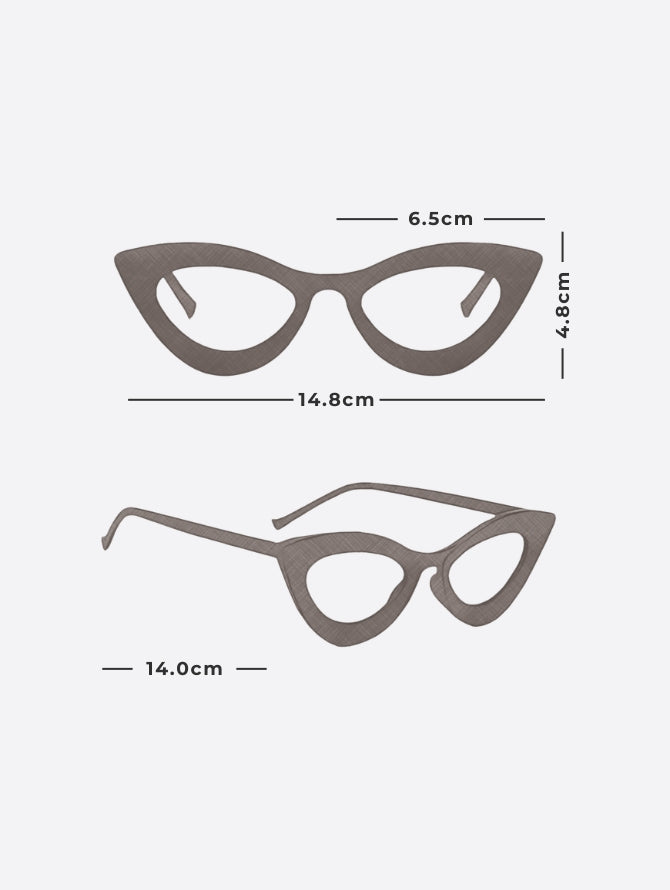 Tortoiseshell Cat-Eye Sunglasses