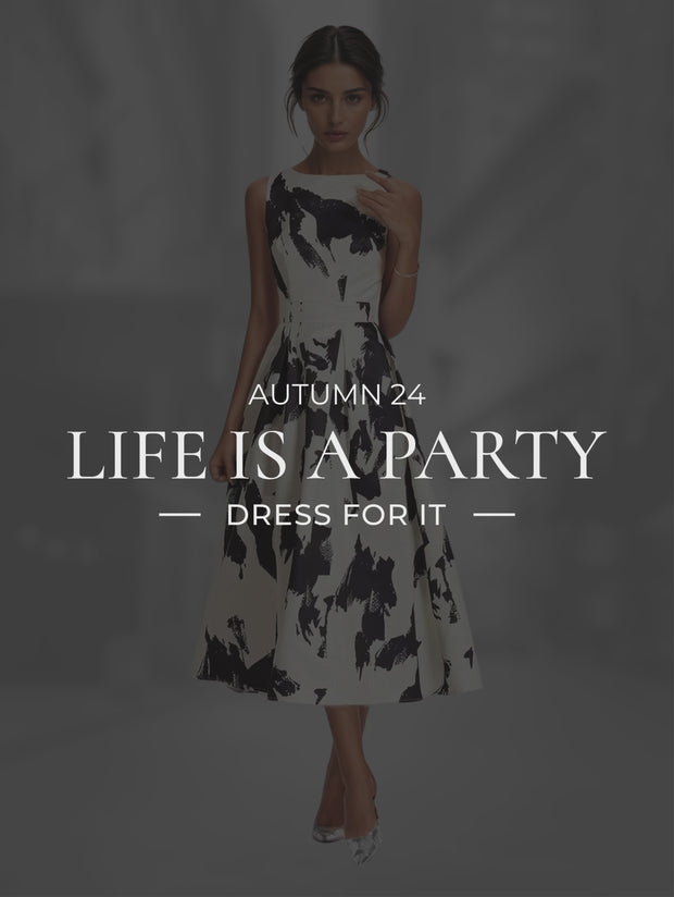 S2 25 Look 21 Midi Dress – Polished Cocktail Dress